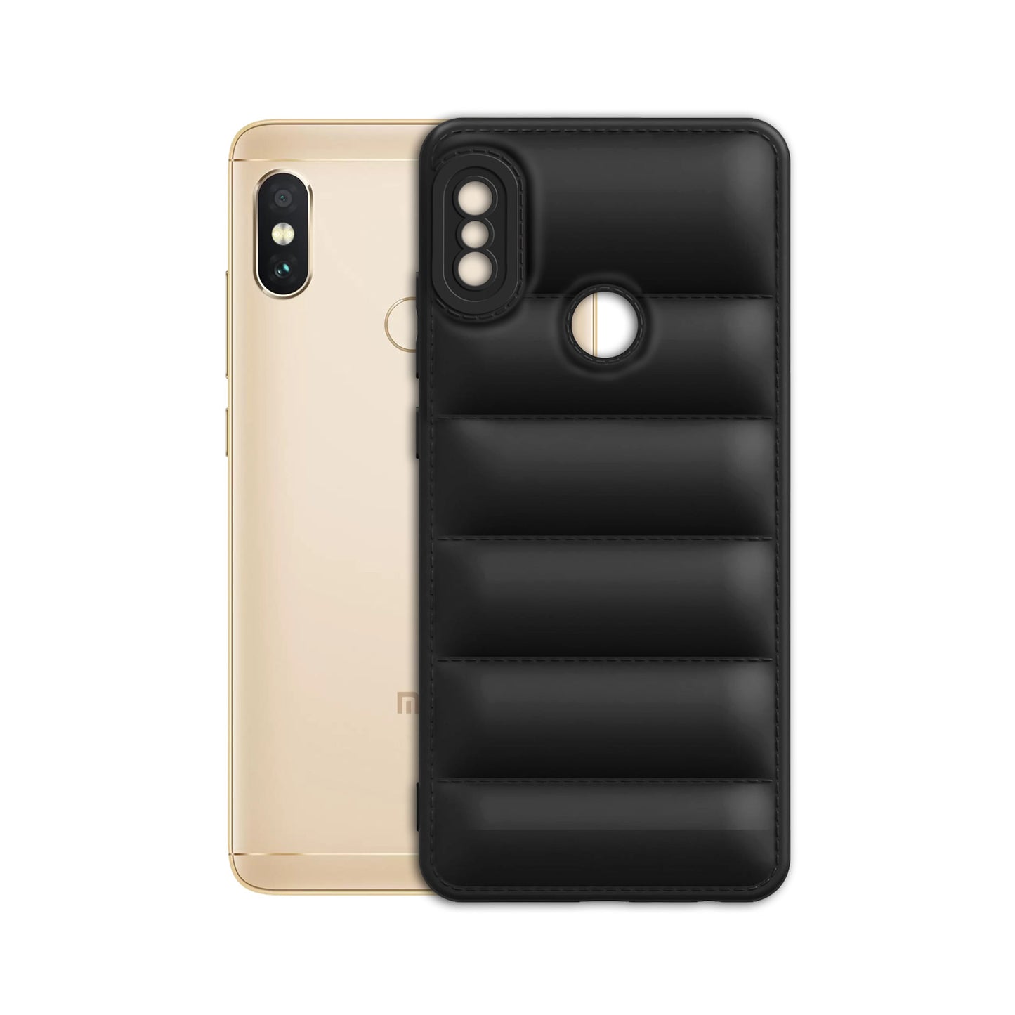 Puffer Back Cover for Redmi Note 5 Pro