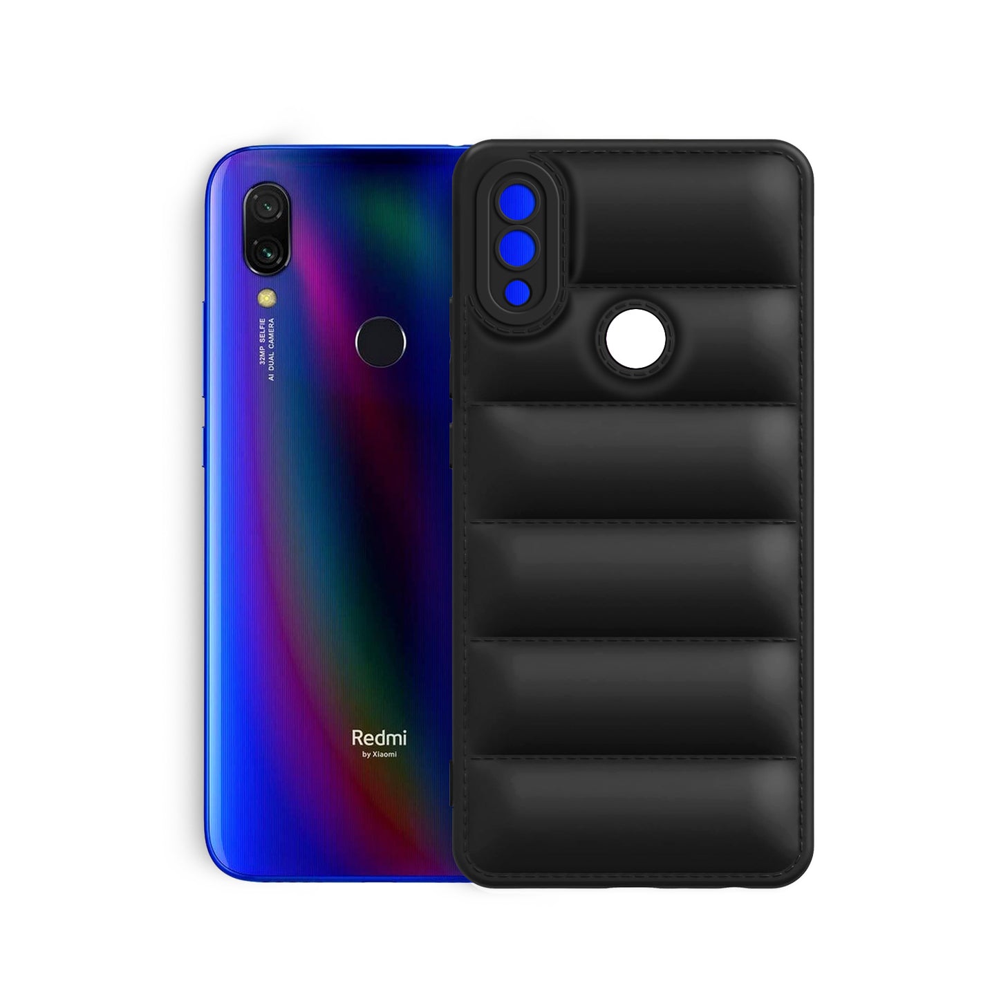 Puffer Back Cover for Redmi Y3