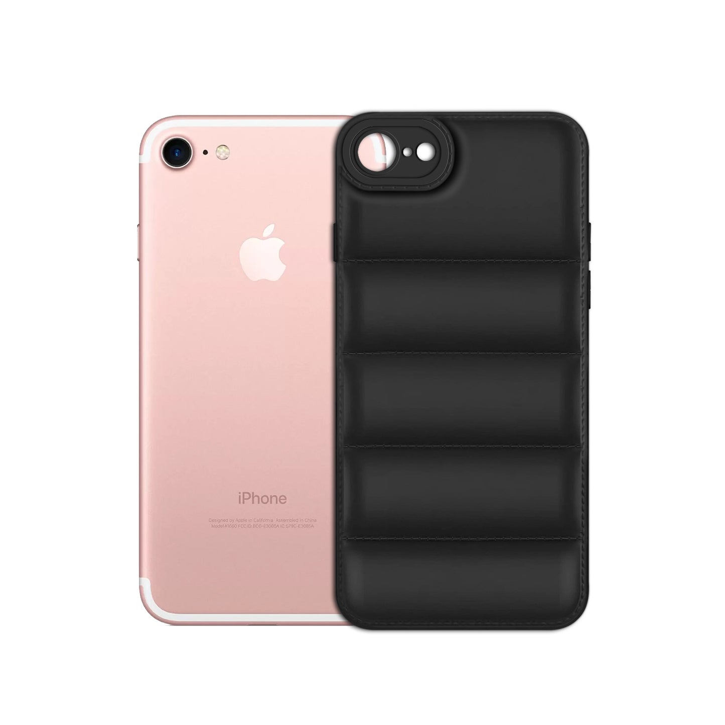 Puffer Back Cover for Apple iPhone 8