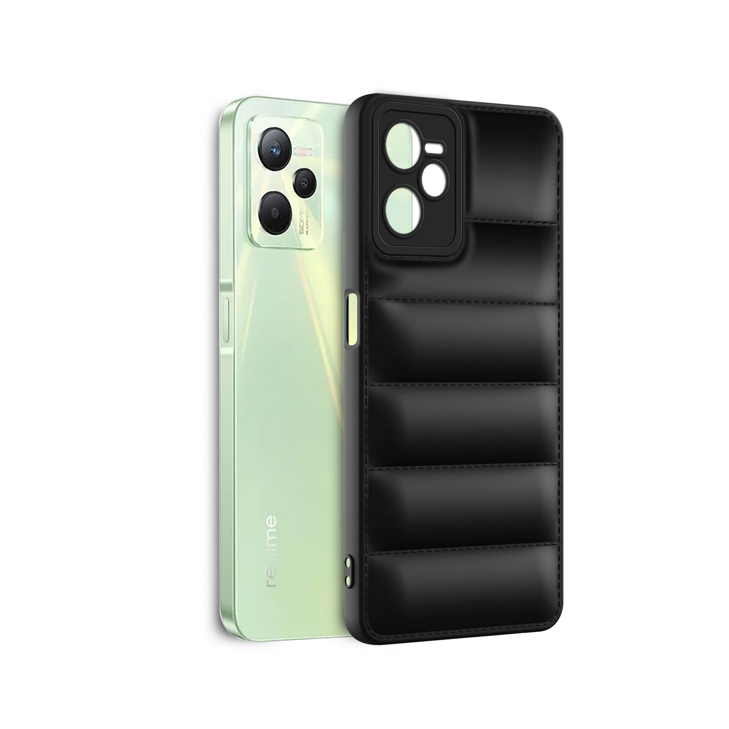 Puffer Back Cover for Realme C35