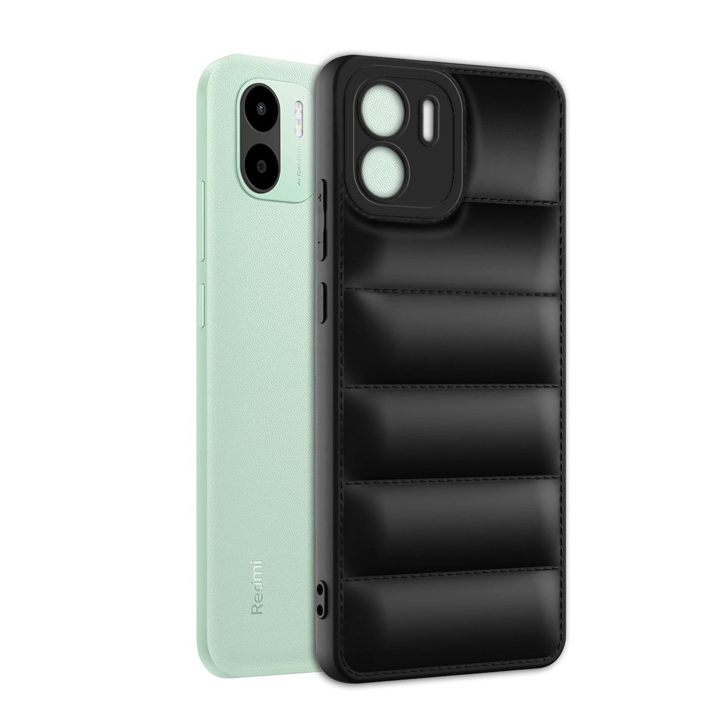 Puffer Back Cover for Redmi A1 2022