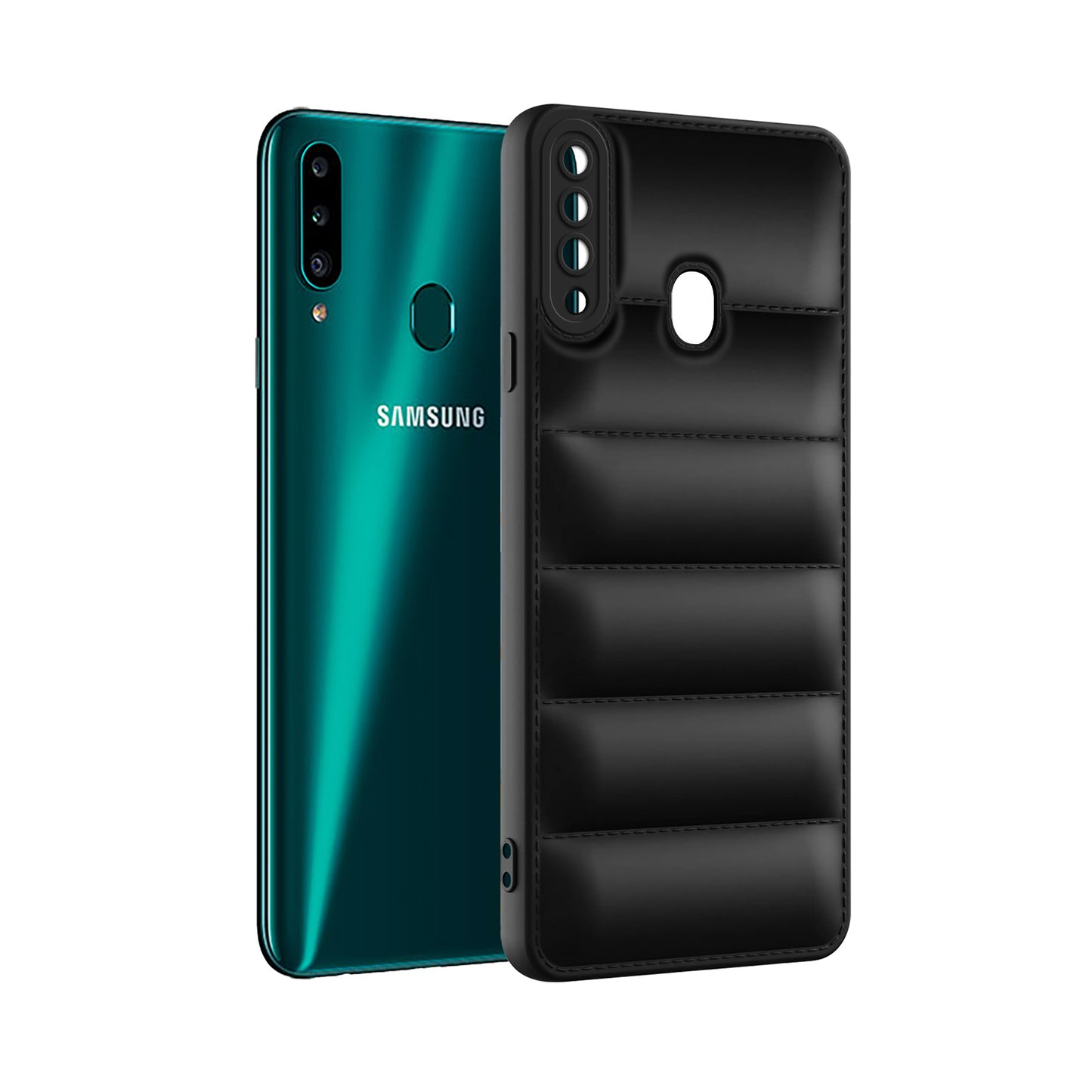 Puffer Back Cover for Samsung Galaxy A20s
