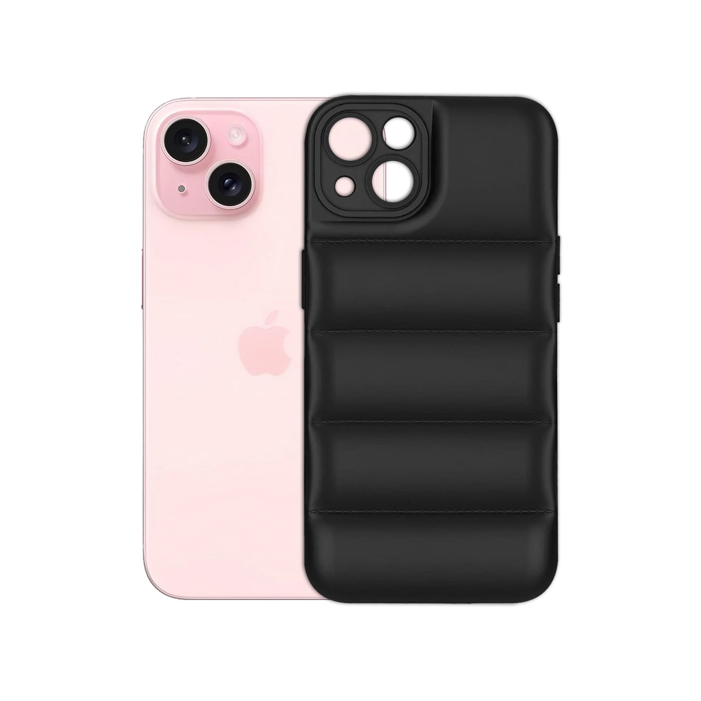 Puffer Back Cover for Apple iPhone 15 Plus