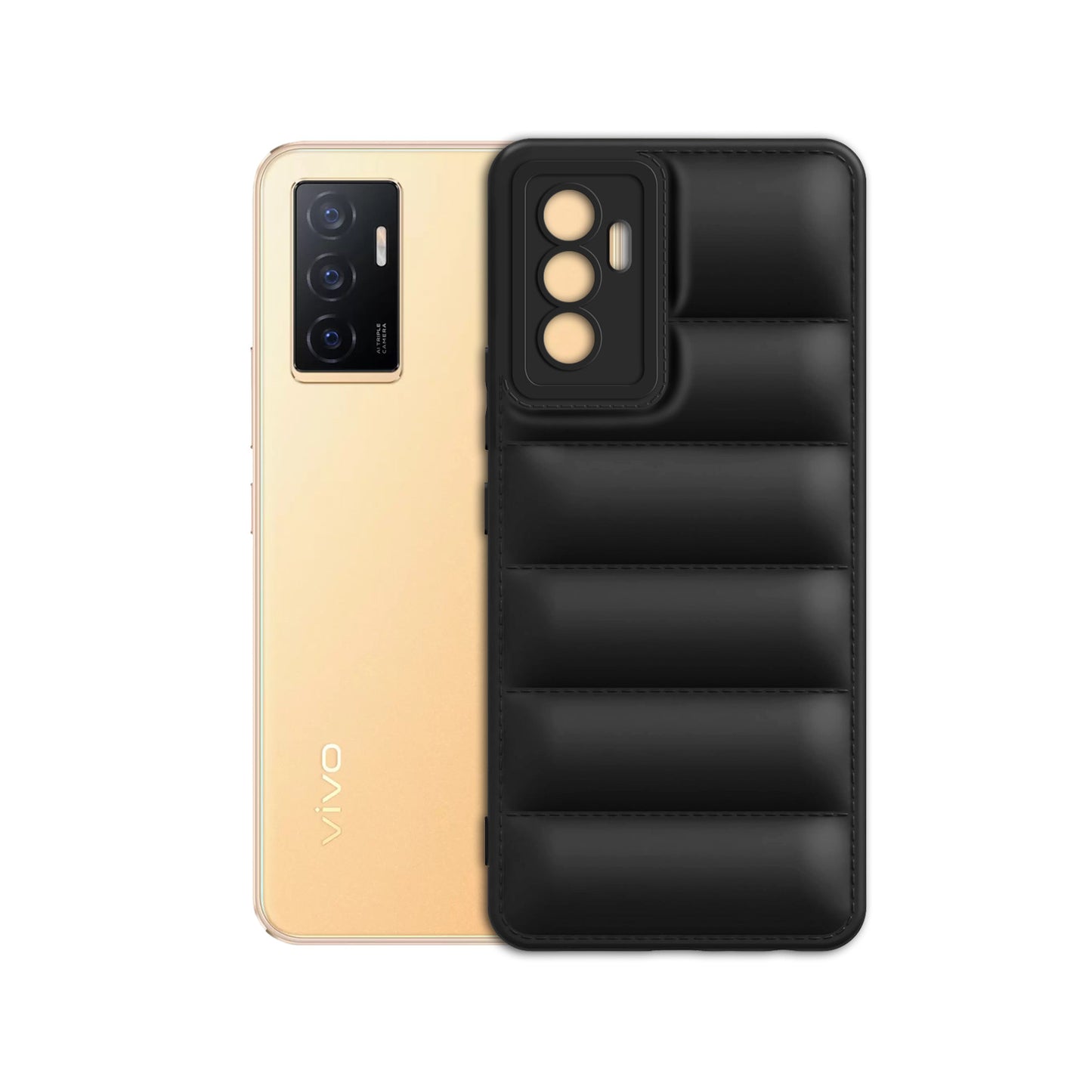 Puffer Back Cover for Vivo V23E