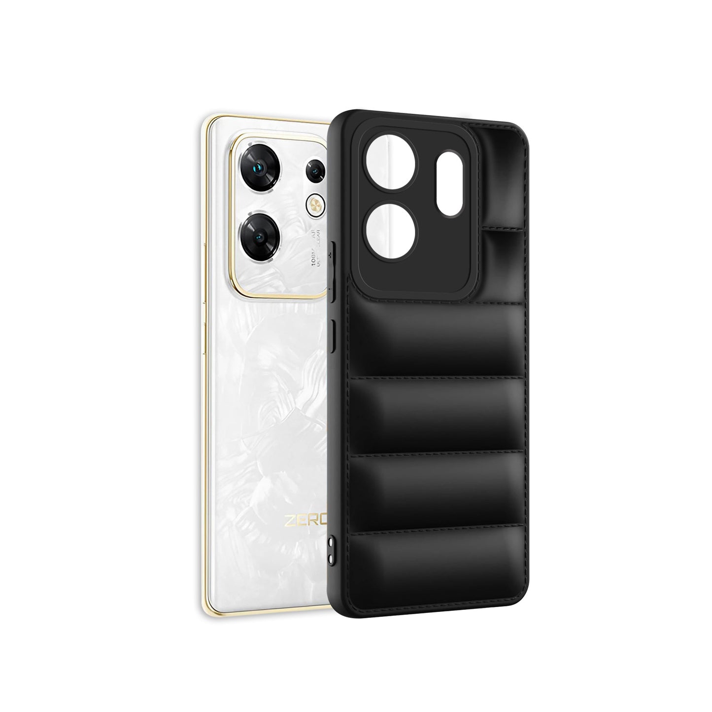 Puffer Back Cover for Infinix Zero 30 4G