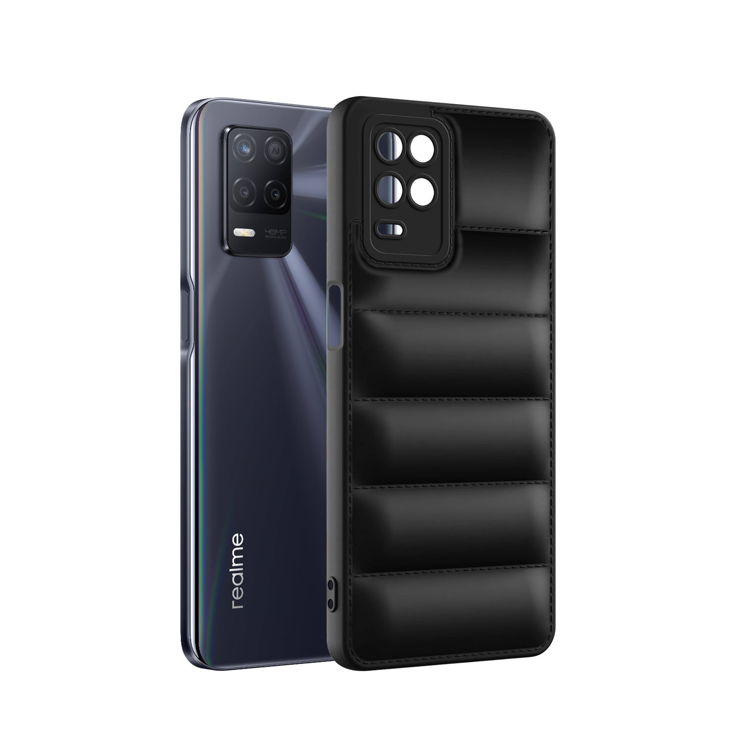 Puffer Back Cover for Realme 8 5G