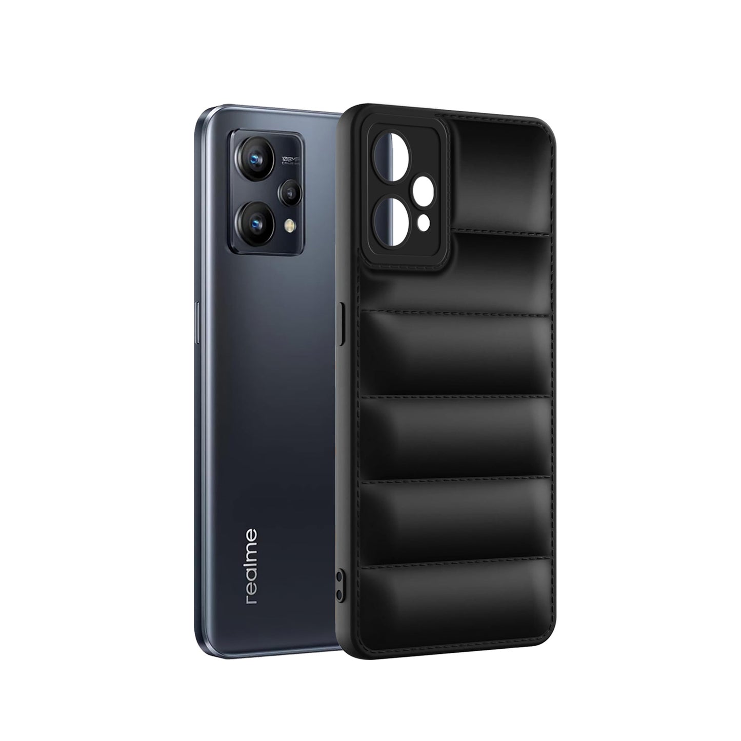Puffer Back Cover for Realme 9 4G