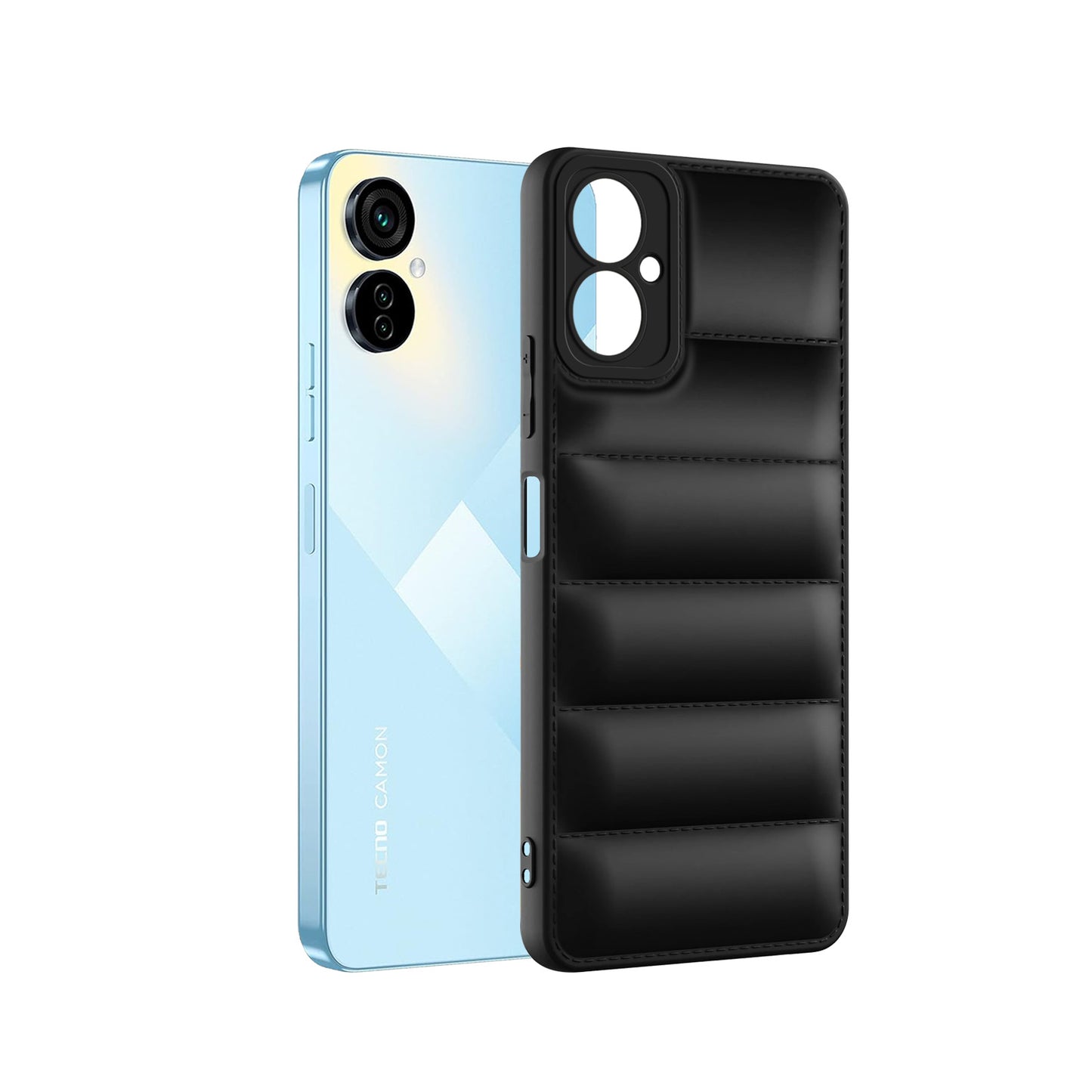 Puffer Back Cover for Tecno Camon 19 Neo