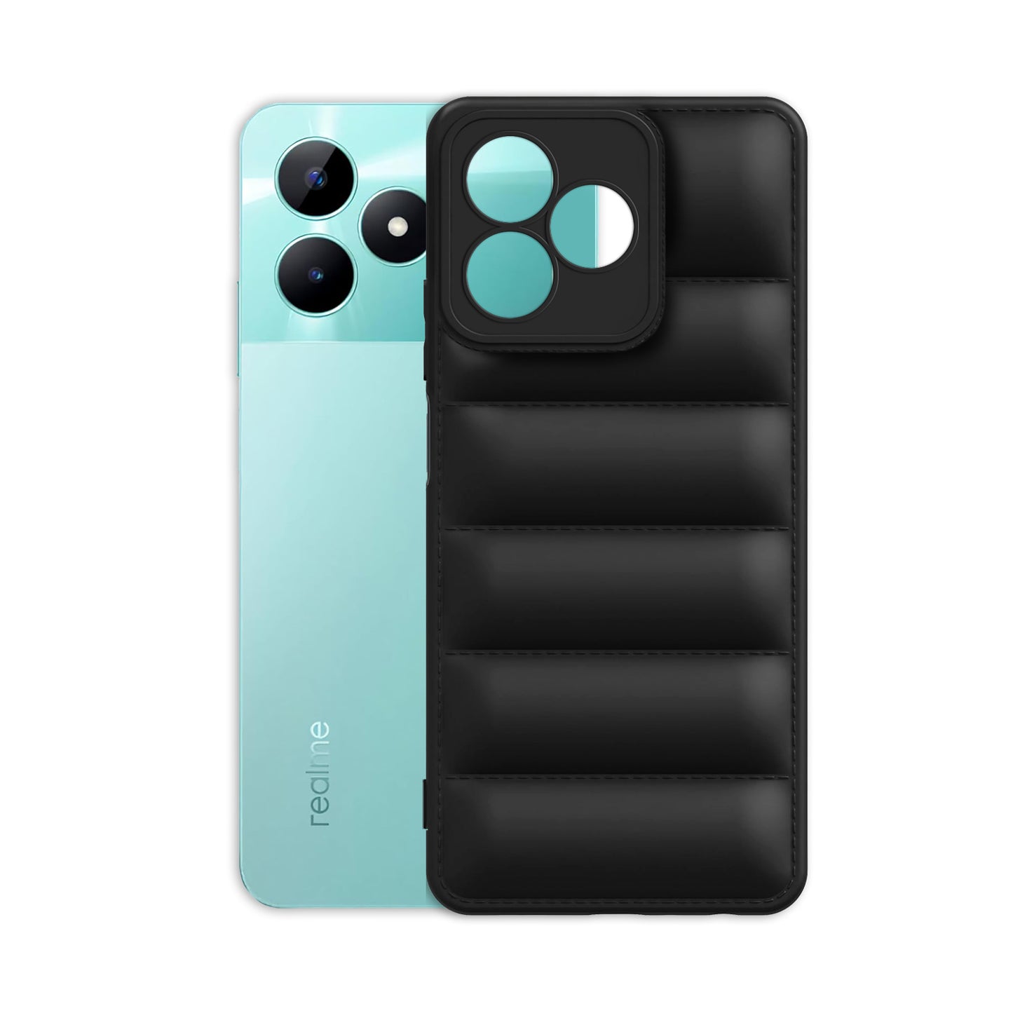 Puffer Back Cover for Realme C51