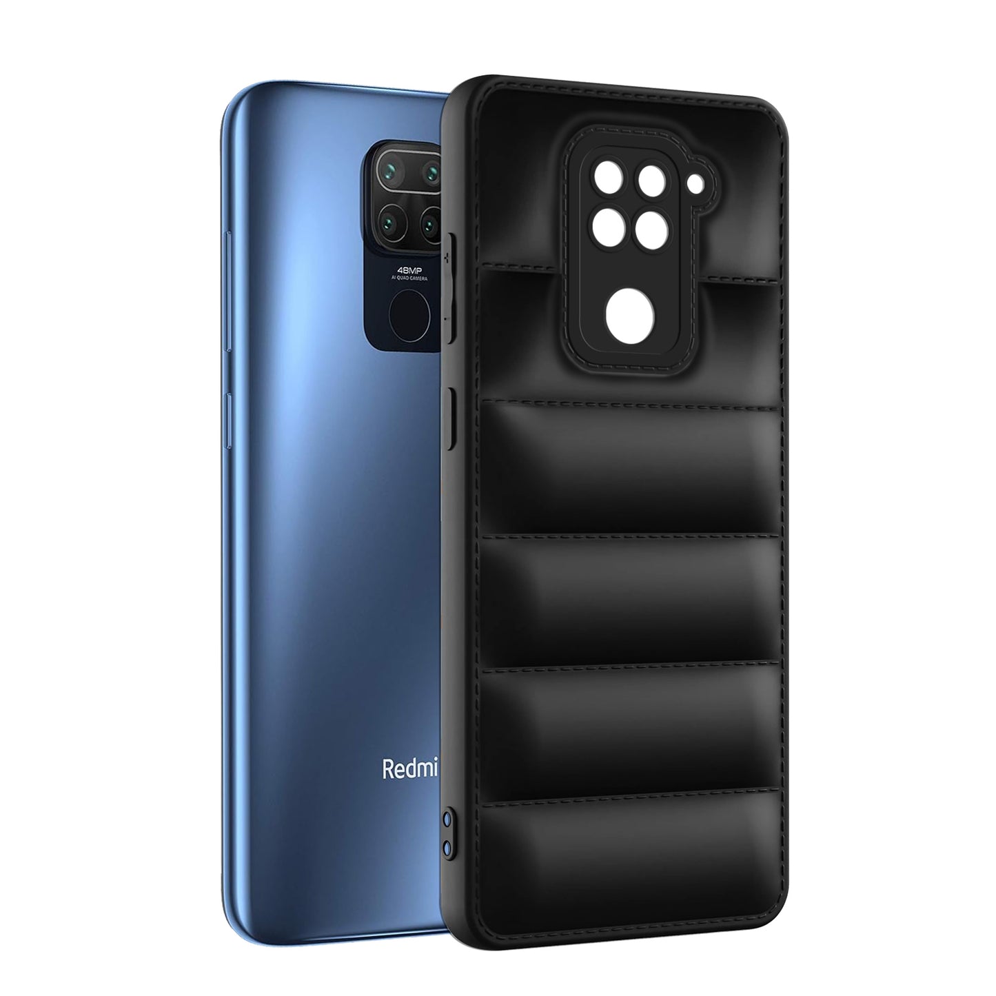 Puffer Back Cover for Redmi Note 9