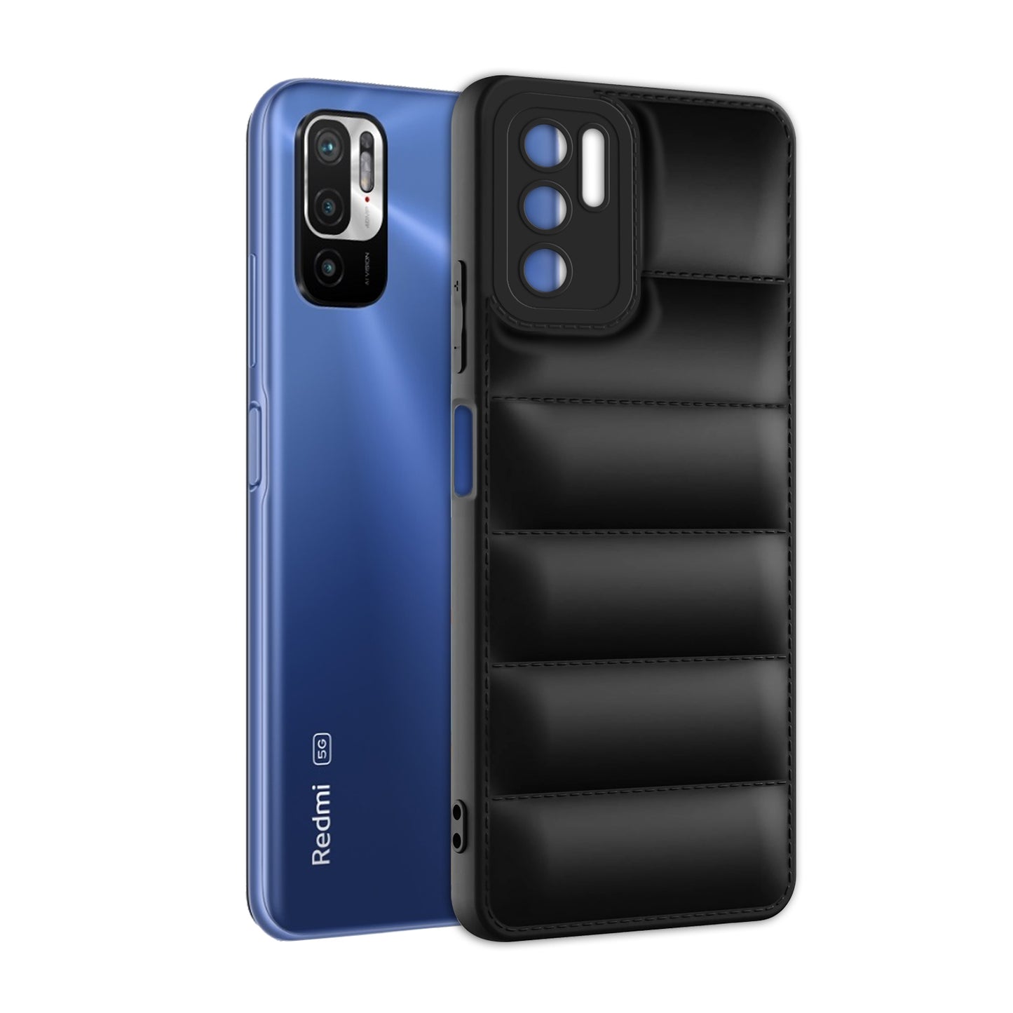 Puffer Back Cover for Redmi Note 10T