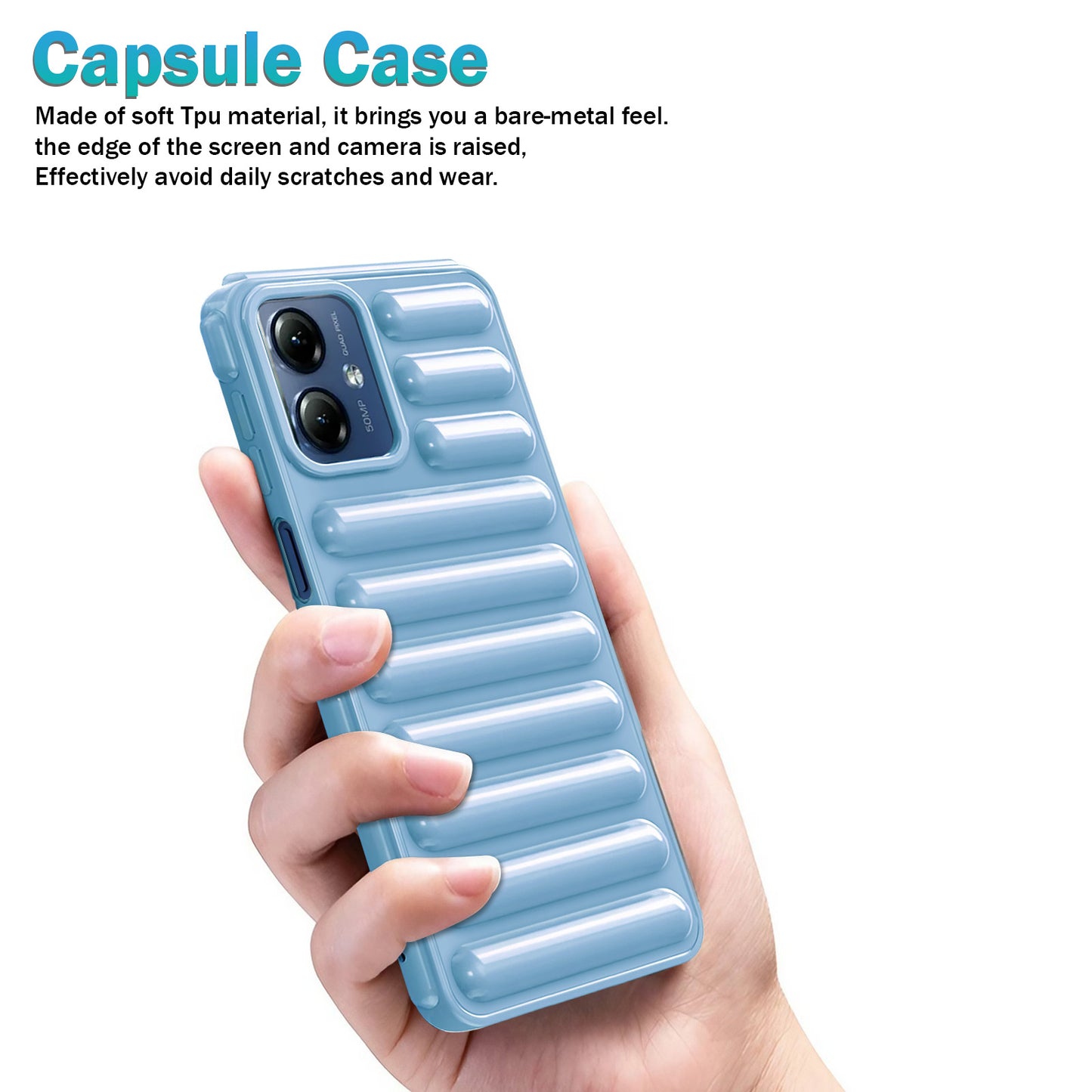 Capsule Design Case For Motorola Moto G14