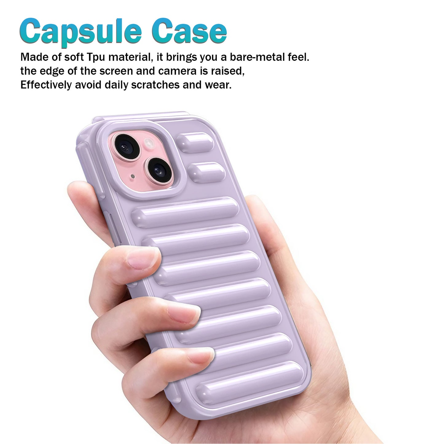 Capsule Design Case For Apple iPhone 15