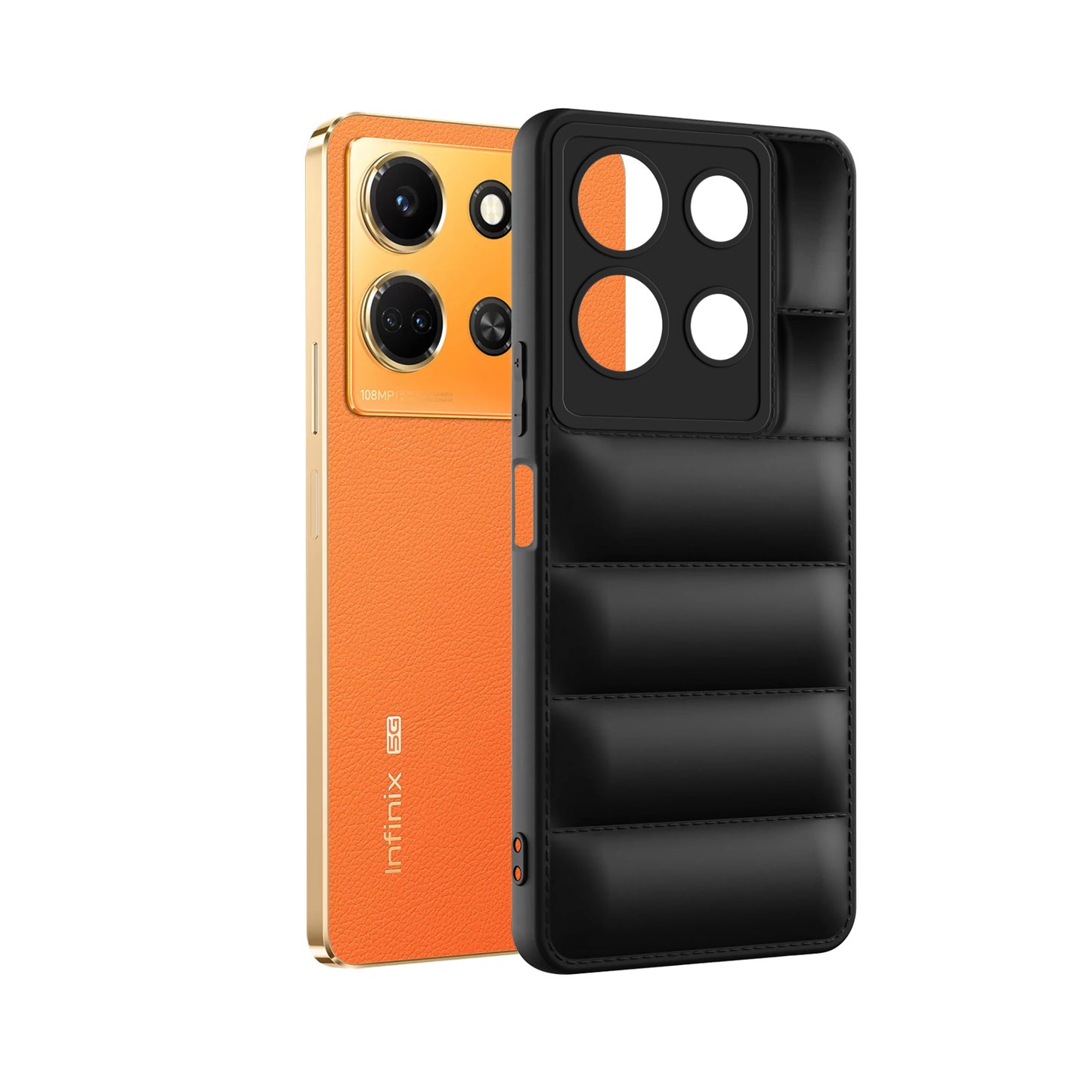 Puffer Back Cover for Infinix Note 30