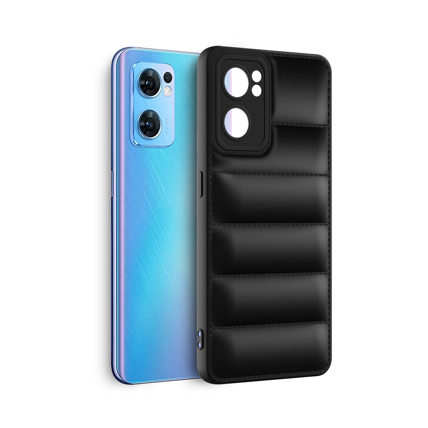 Puffer Back Cover for Oppo Reno 7 5G