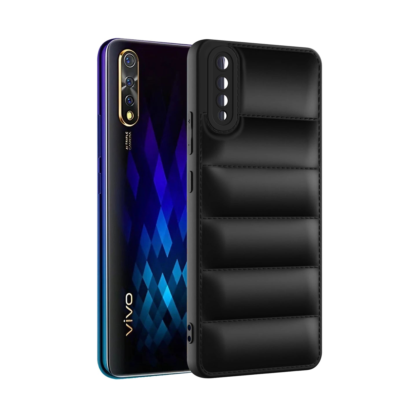 Puffer Back Cover for Vivo S1