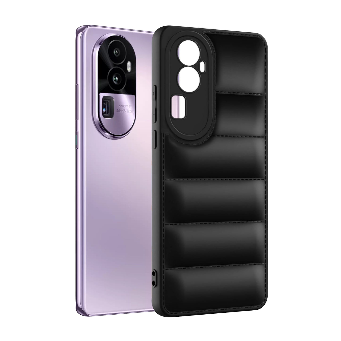 Puffer Back Cover for Oppo Reno 10 Pro Plus 5G