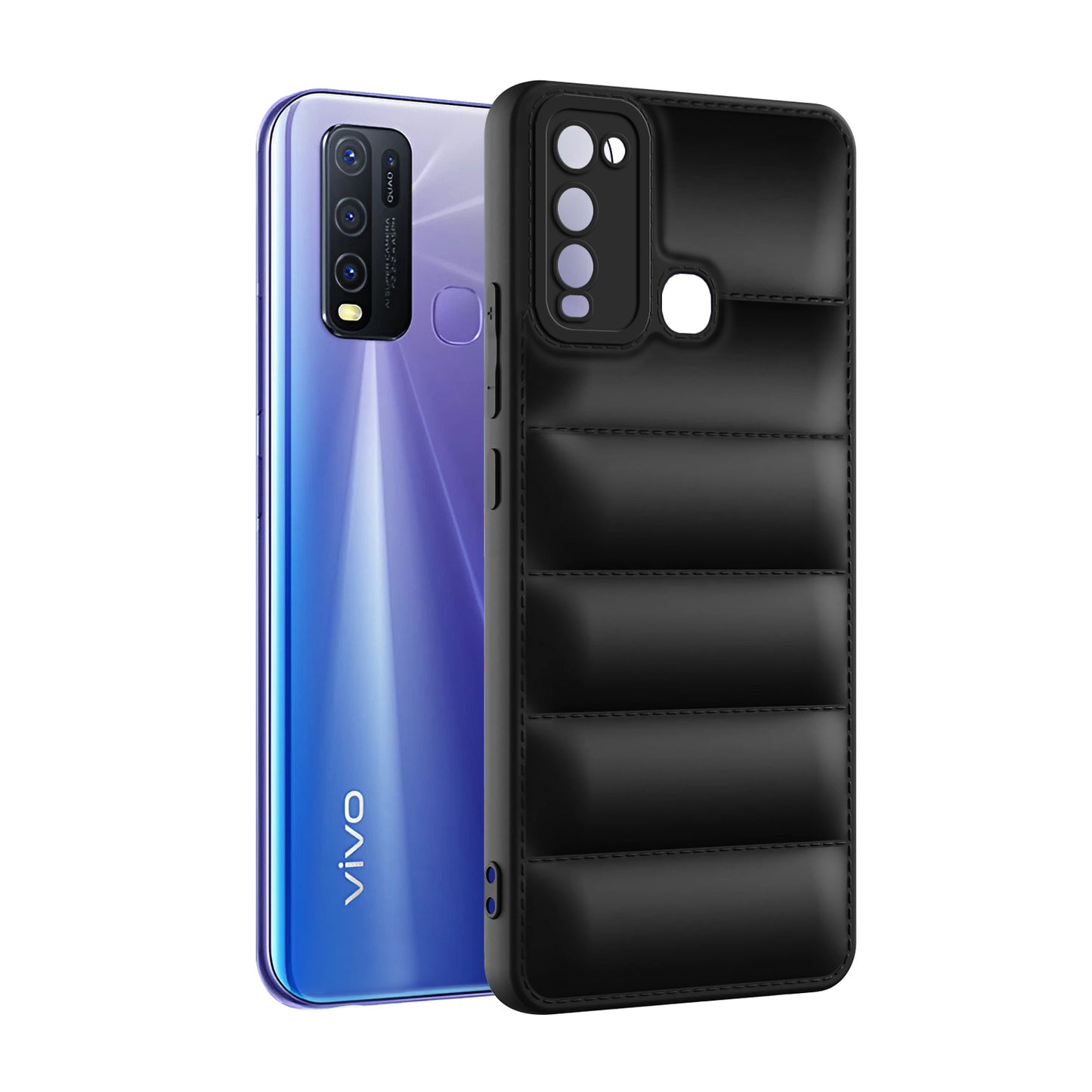 Puffer Back Cover for Vivo Y30