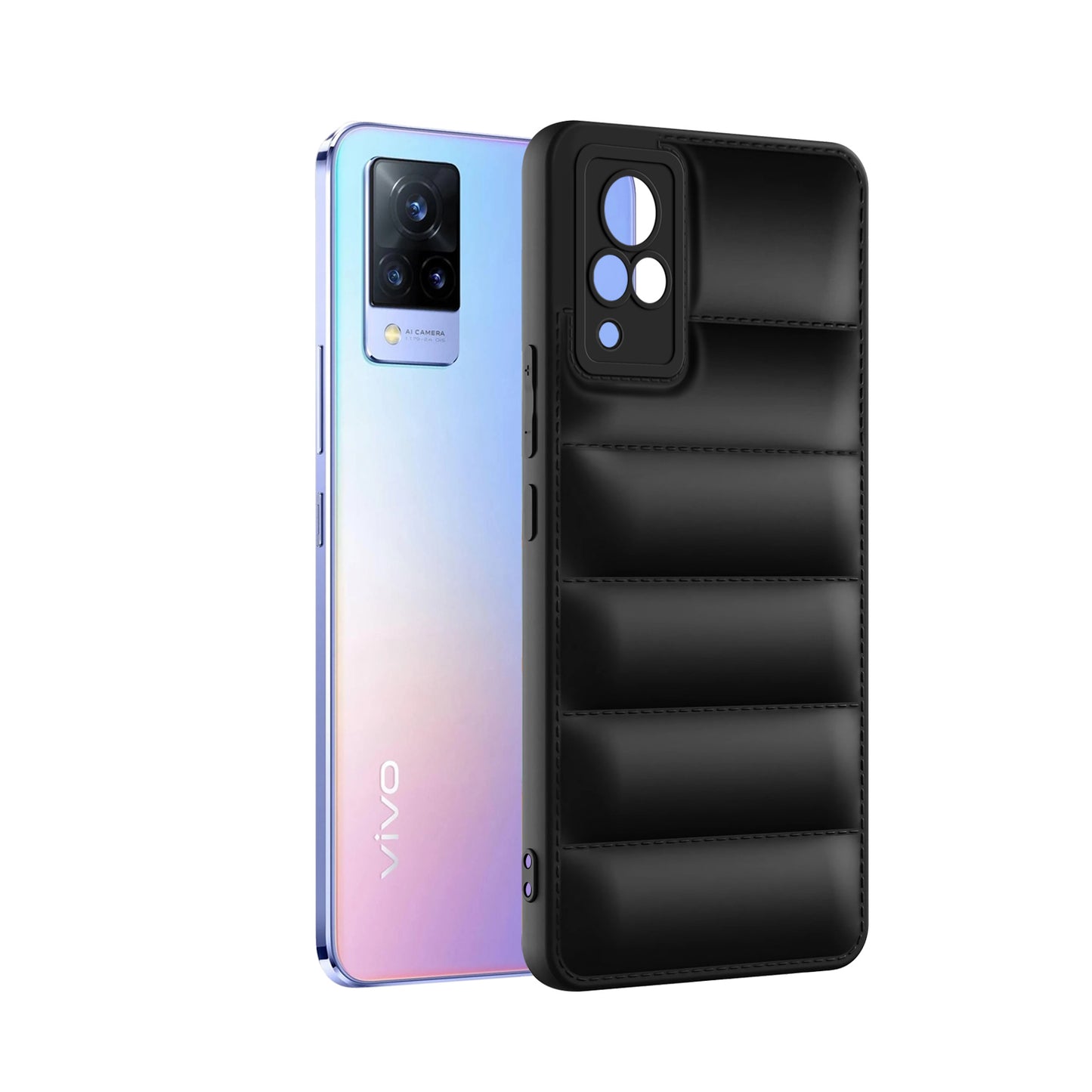 Puffer Back Cover for Vivo V21