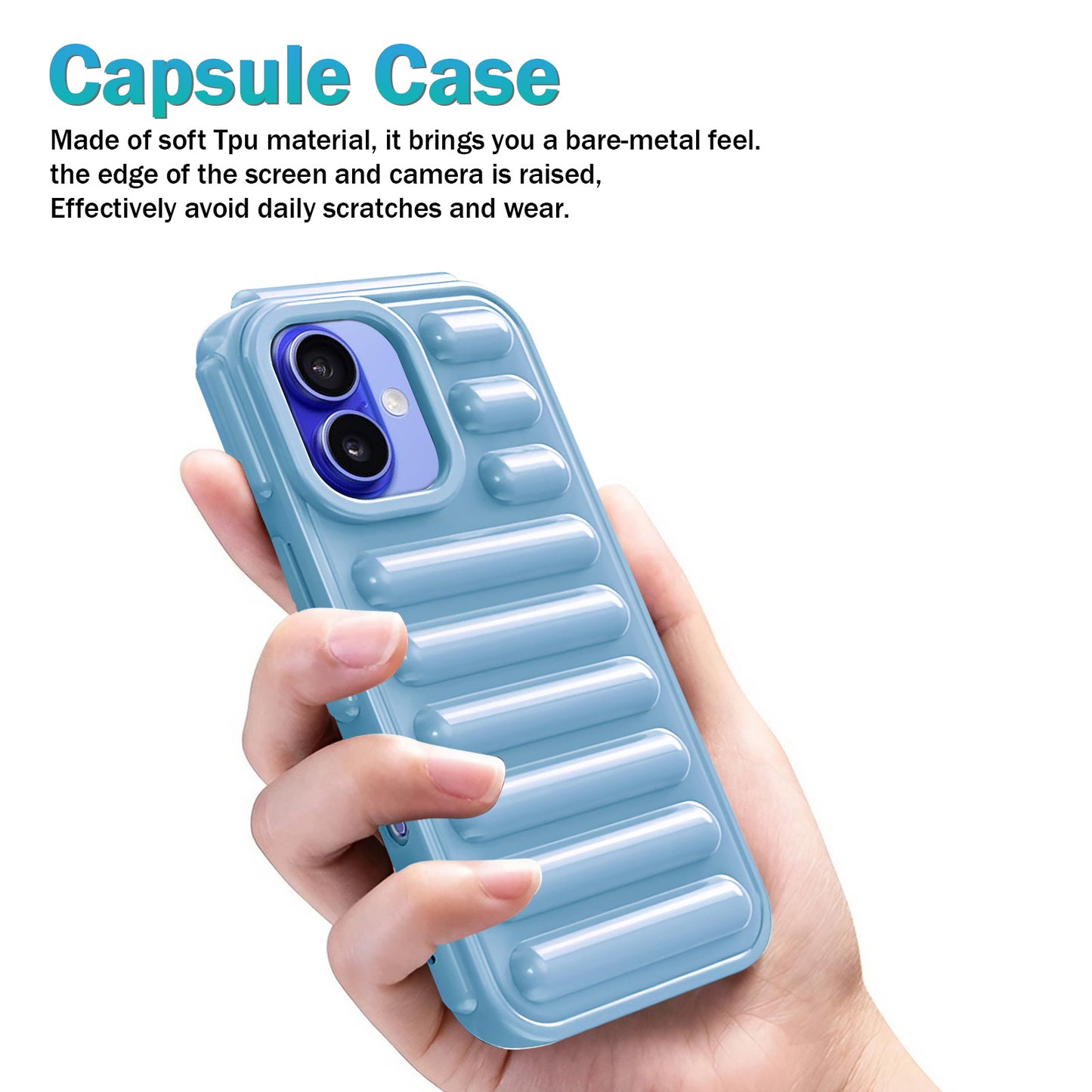 Capsule Design Case For Apple iPhone 16