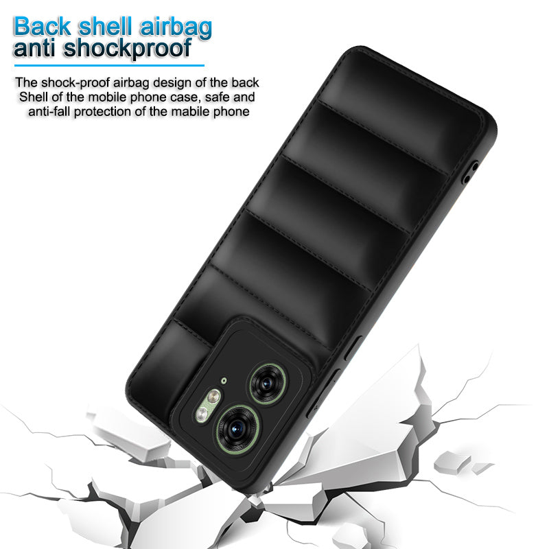 Puffer Back Cover for Motorola Moto Edge 40