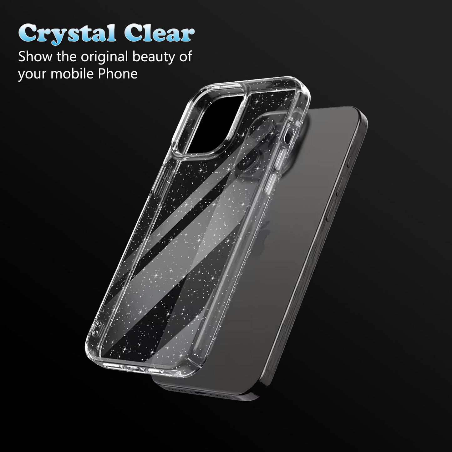 Liquid Crystal Glitter Back Cover for Samsung Galaxy S24