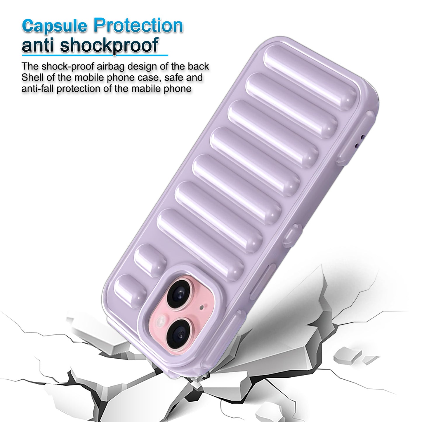 Capsule Design Case For Apple iPhone 15 Plus