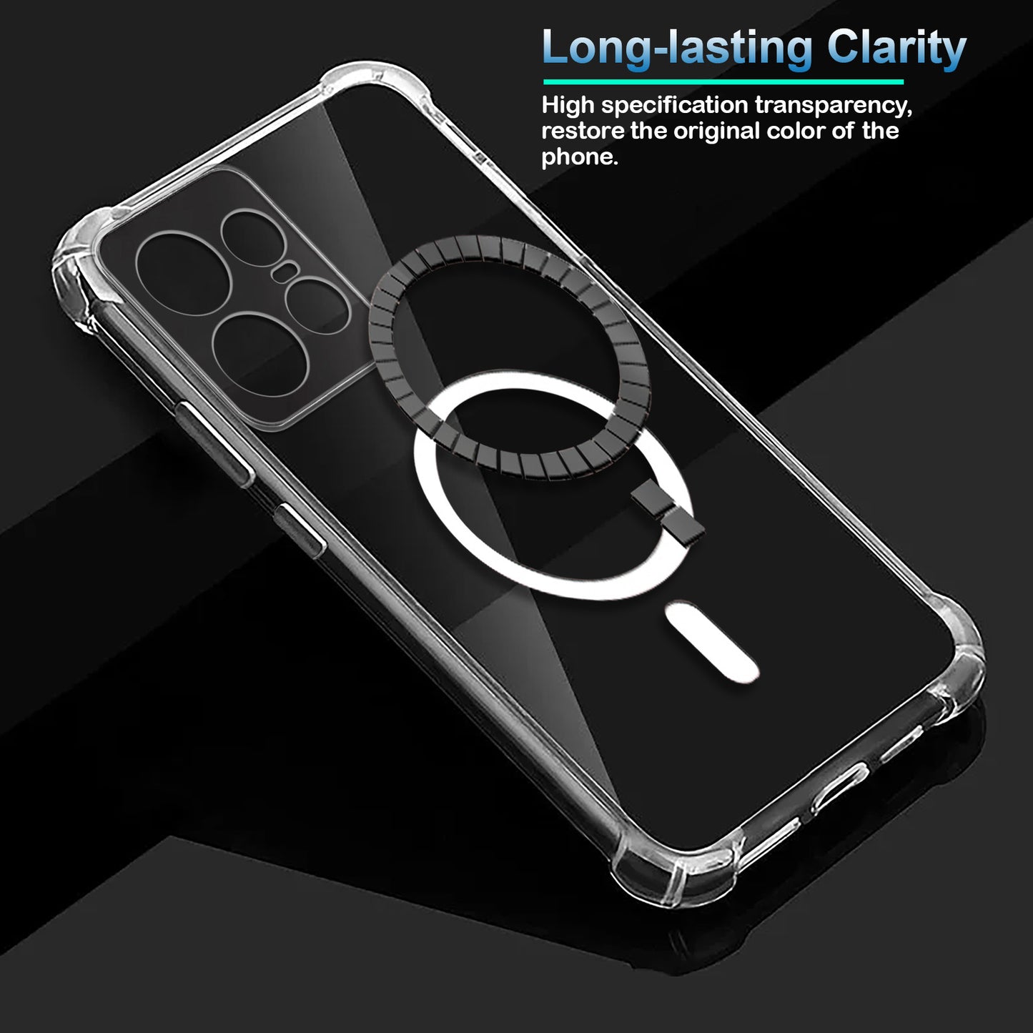 Magsafe Back Cover for Motorola Moto Edge 50 Pro