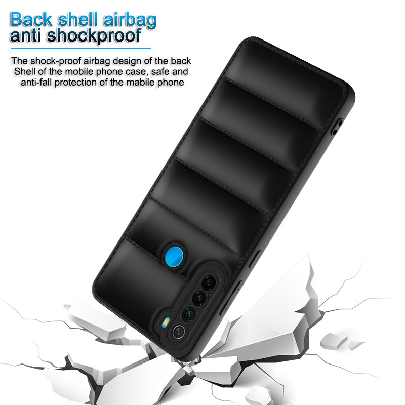 Puffer Back Cover for Redmi Note 8