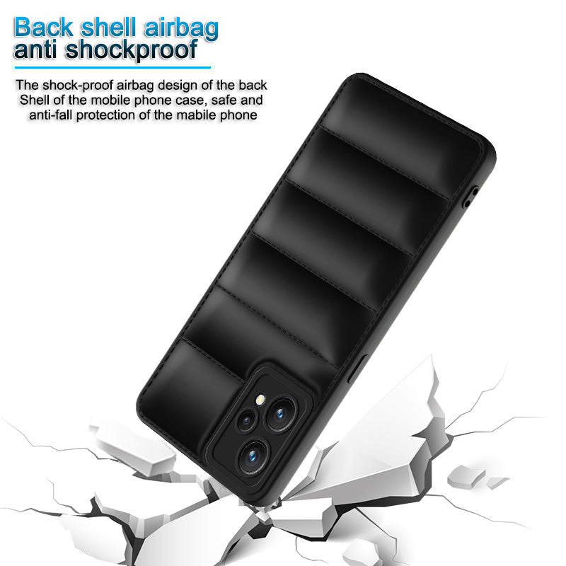 Puffer Back Cover for Realme 9 4G