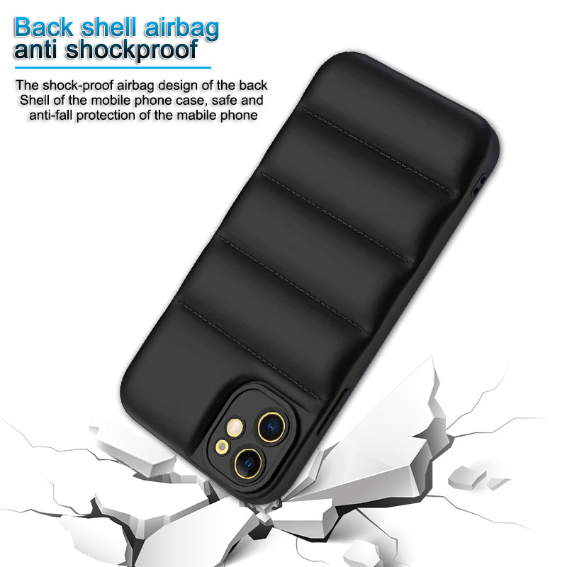Puffer Back Cover for Apple iPhone 11
