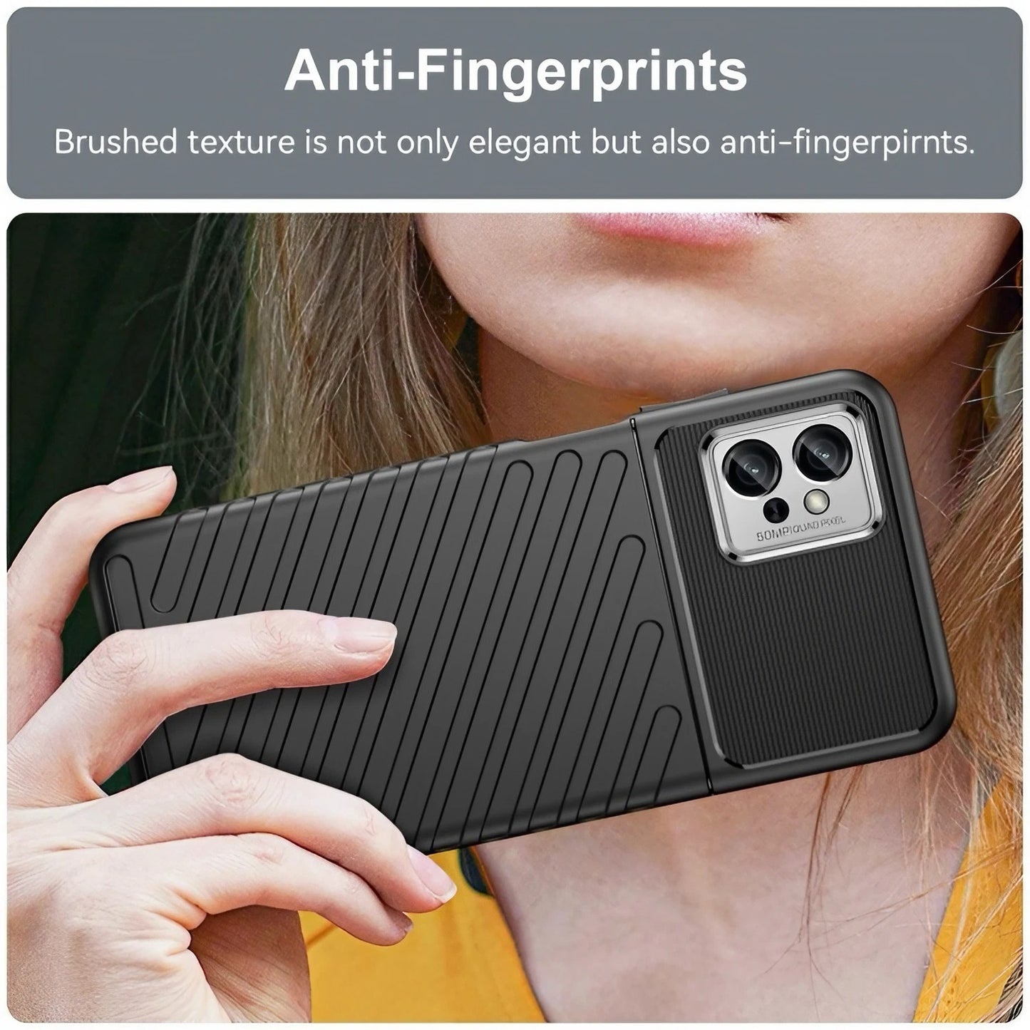 Thunderbolt Back Cover for Motorola Moto G32