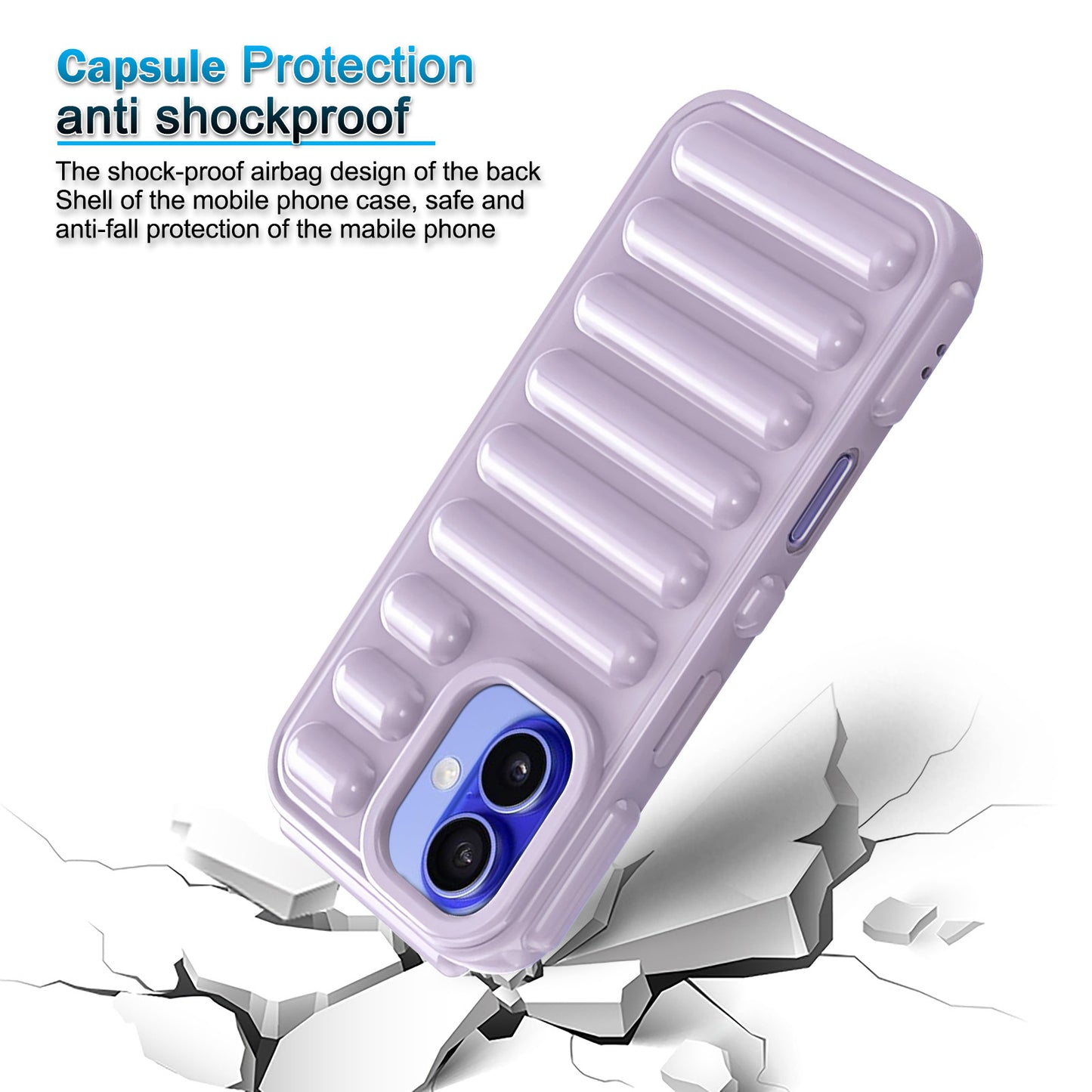 Capsule Design Case For Apple iPhone 16