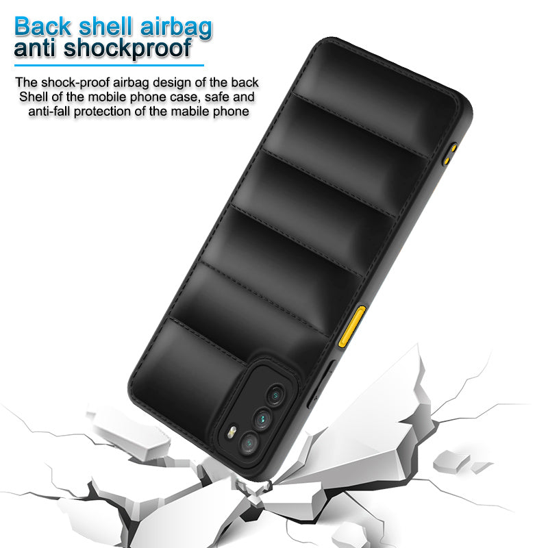 Puffer Back Cover for Poco M3