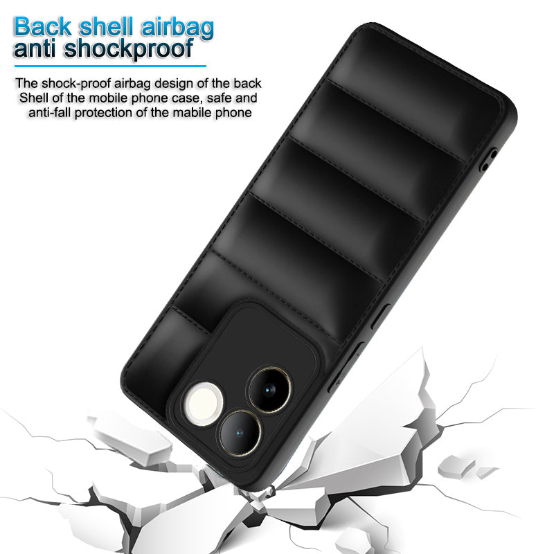 Puffer Back Cover for IQOO Z7 Pro