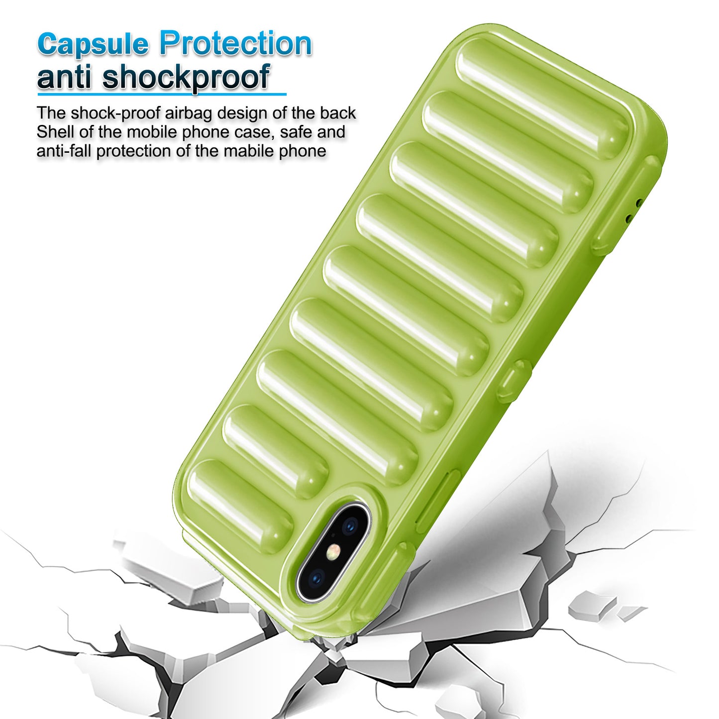 Capsule Design Case For Apple iPhone X