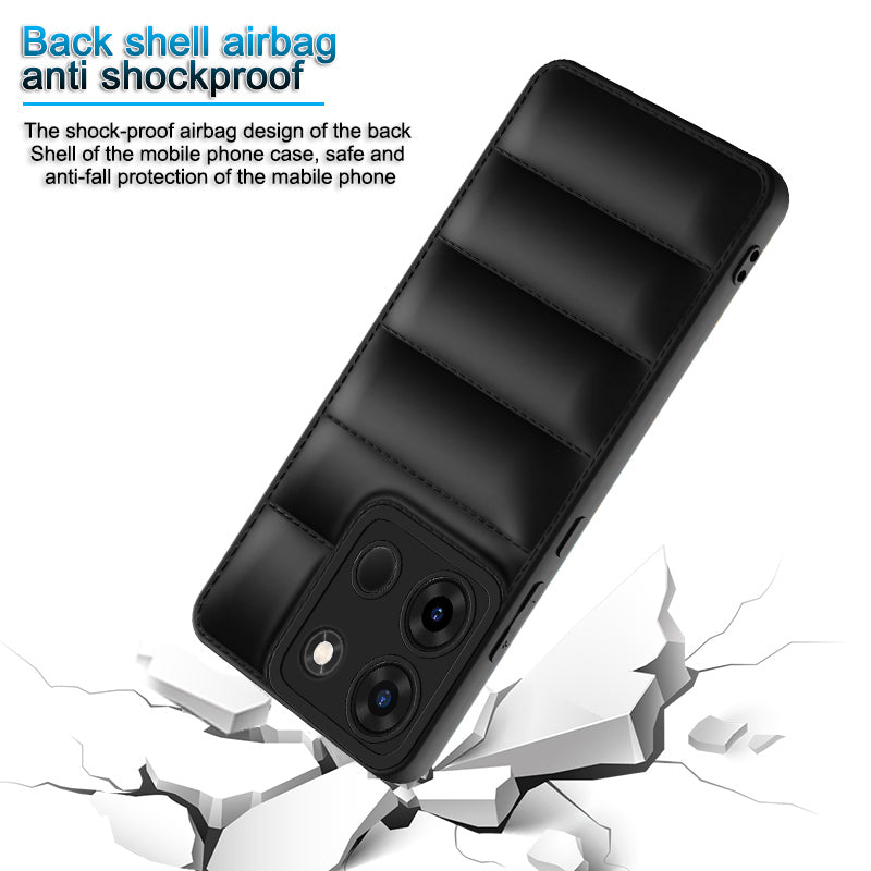 Puffer Back Cover for Infinix Smart 7