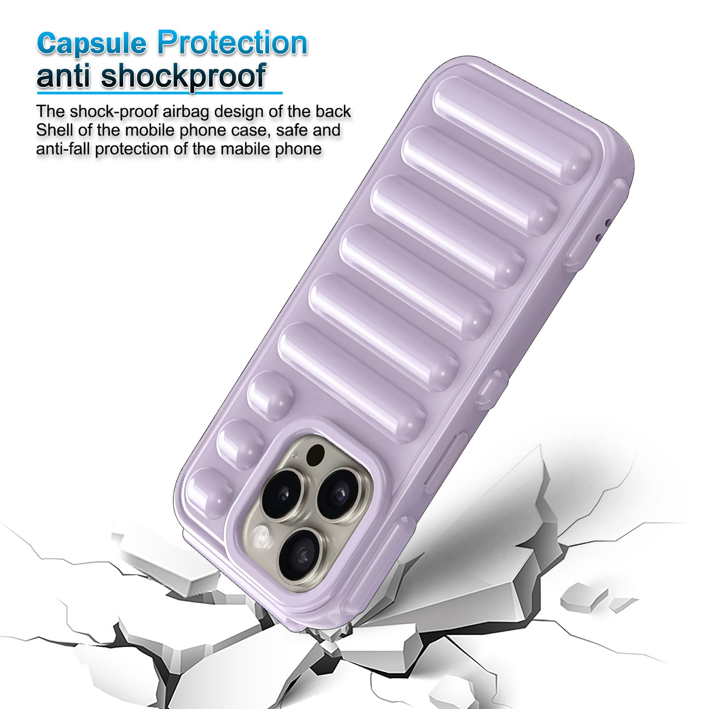 Capsule Design Case For Apple iPhone 15 Pro Max