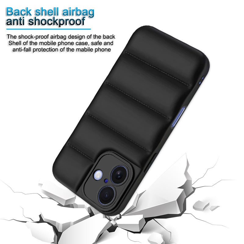 Puffer Back Cover for Apple iPhone 16 Plus