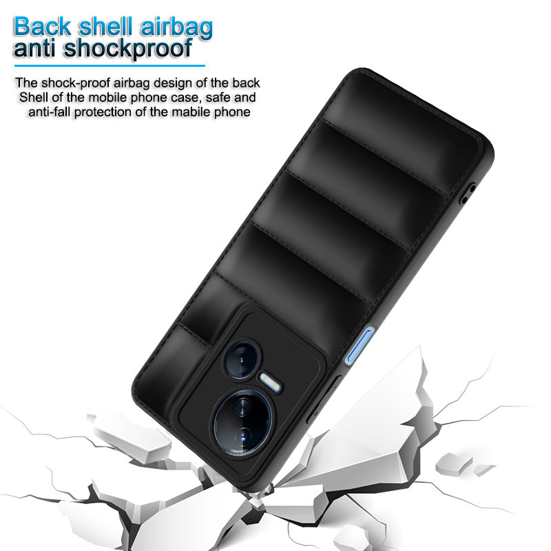 Puffer Back Cover for Tecno Spark 10 5G