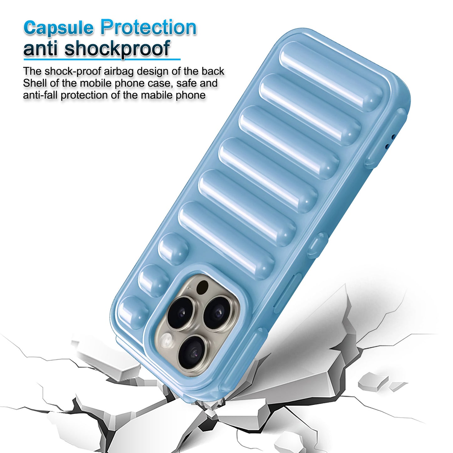 Capsule Design Case For Apple iPhone 15 Pro