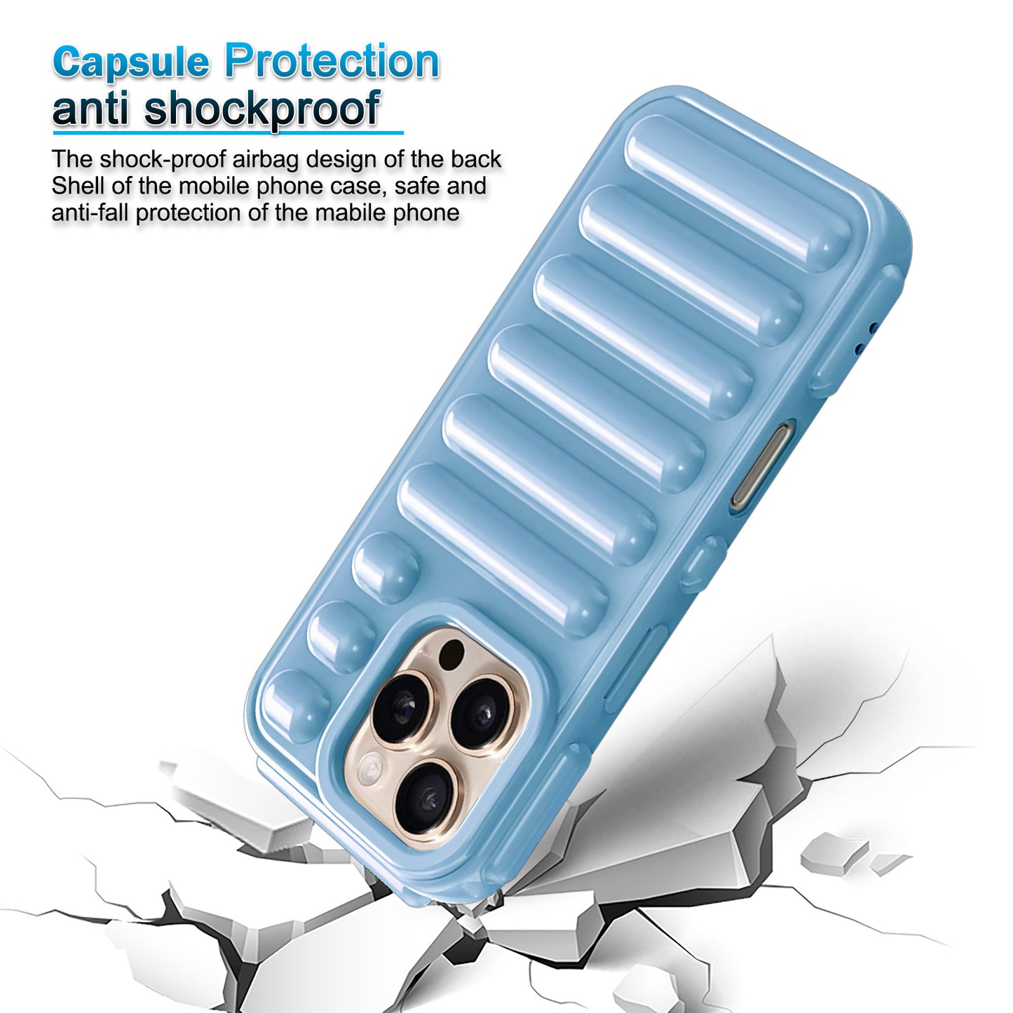 Capsule Design Case For Apple iPhone 16 Pro