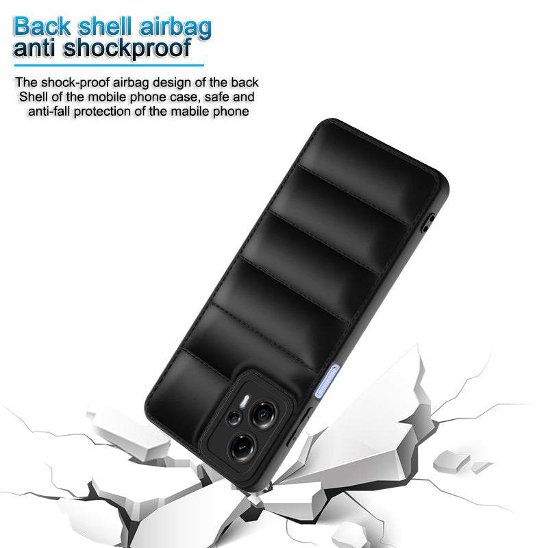 Puffer Back Cover for Motorola Moto G13