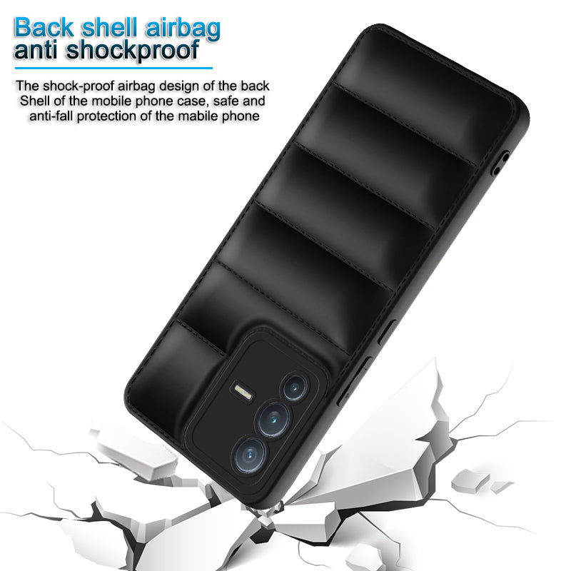 Puffer Back Cover for Vivo V23 Pro