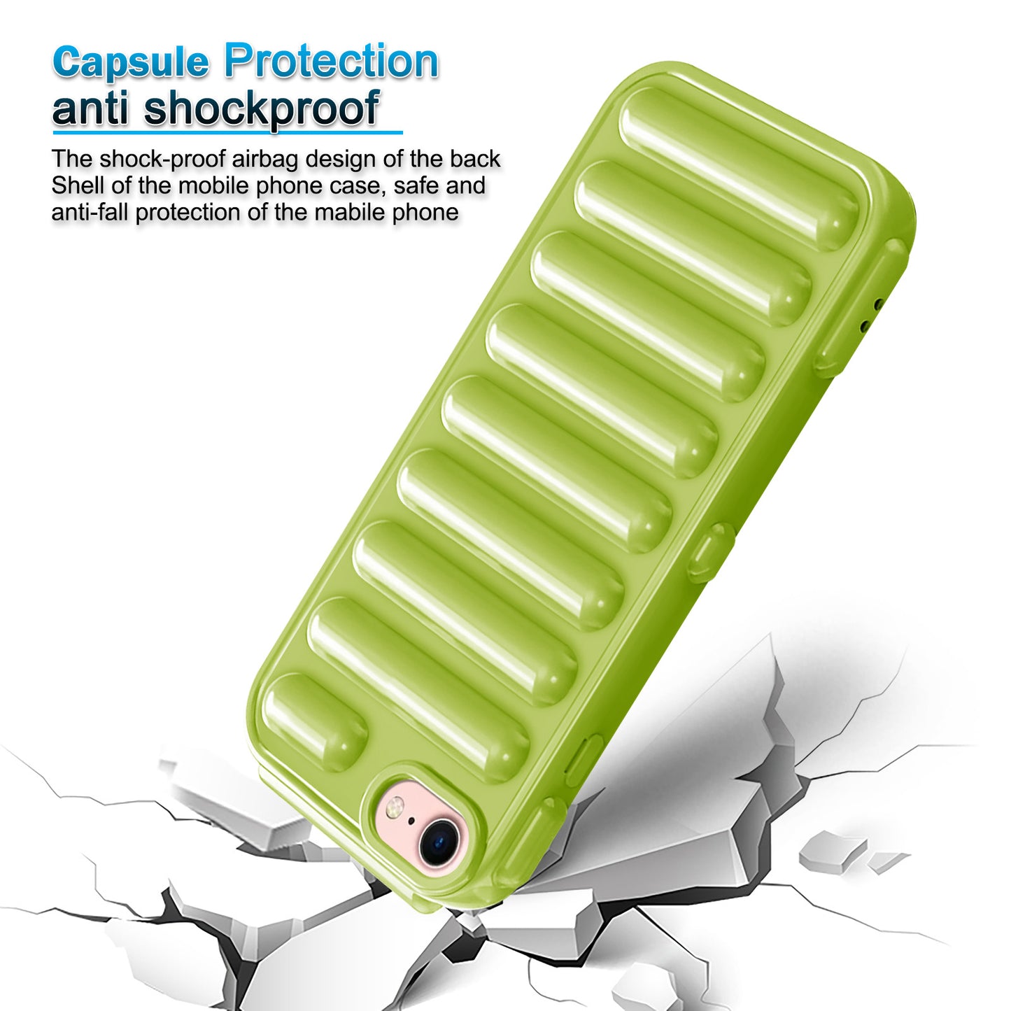 Capsule Design Case For Apple iPhone SE 2020