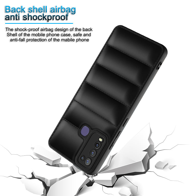 Puffer Back Cover for Vivo Y30