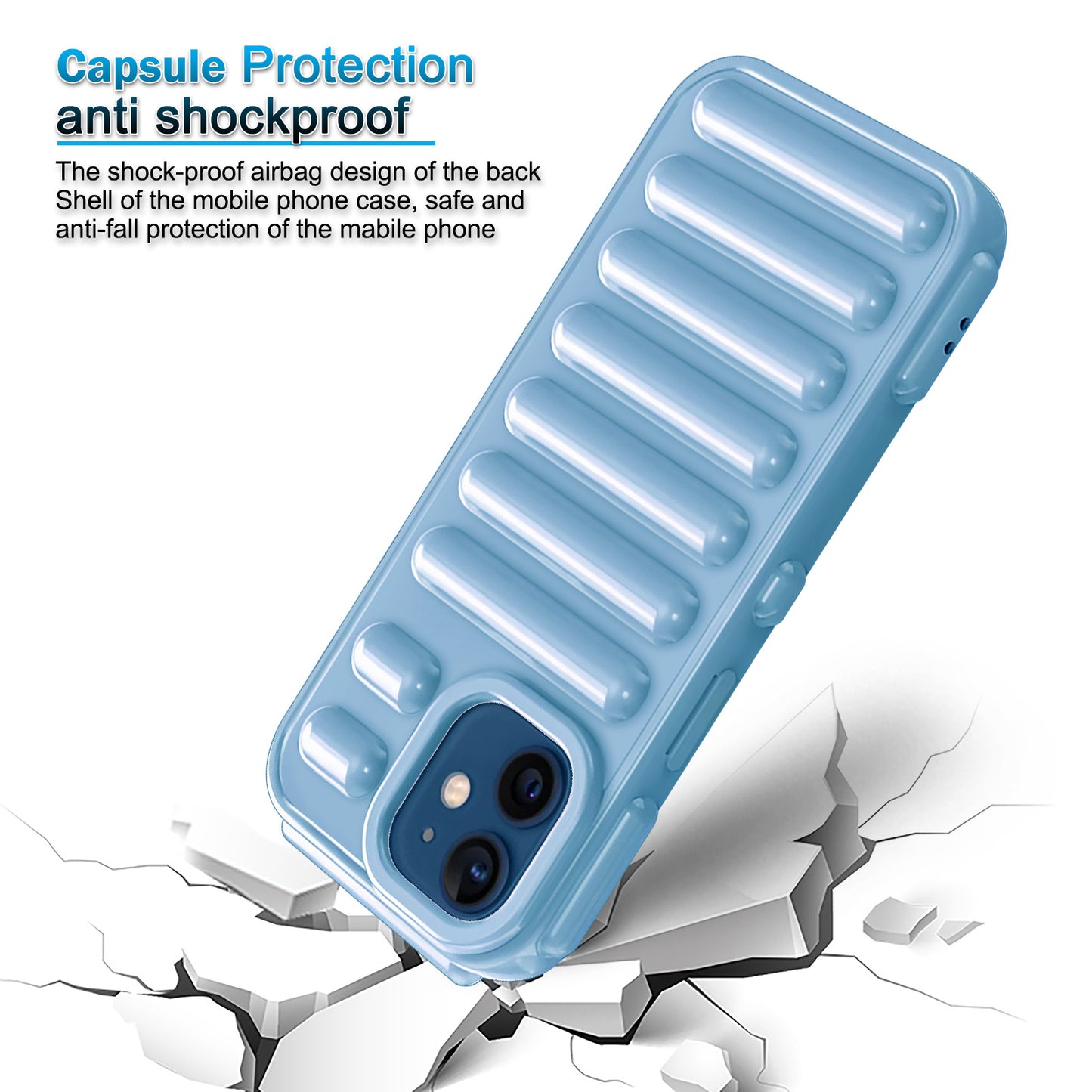 Capsule Design Case For Apple iPhone 12