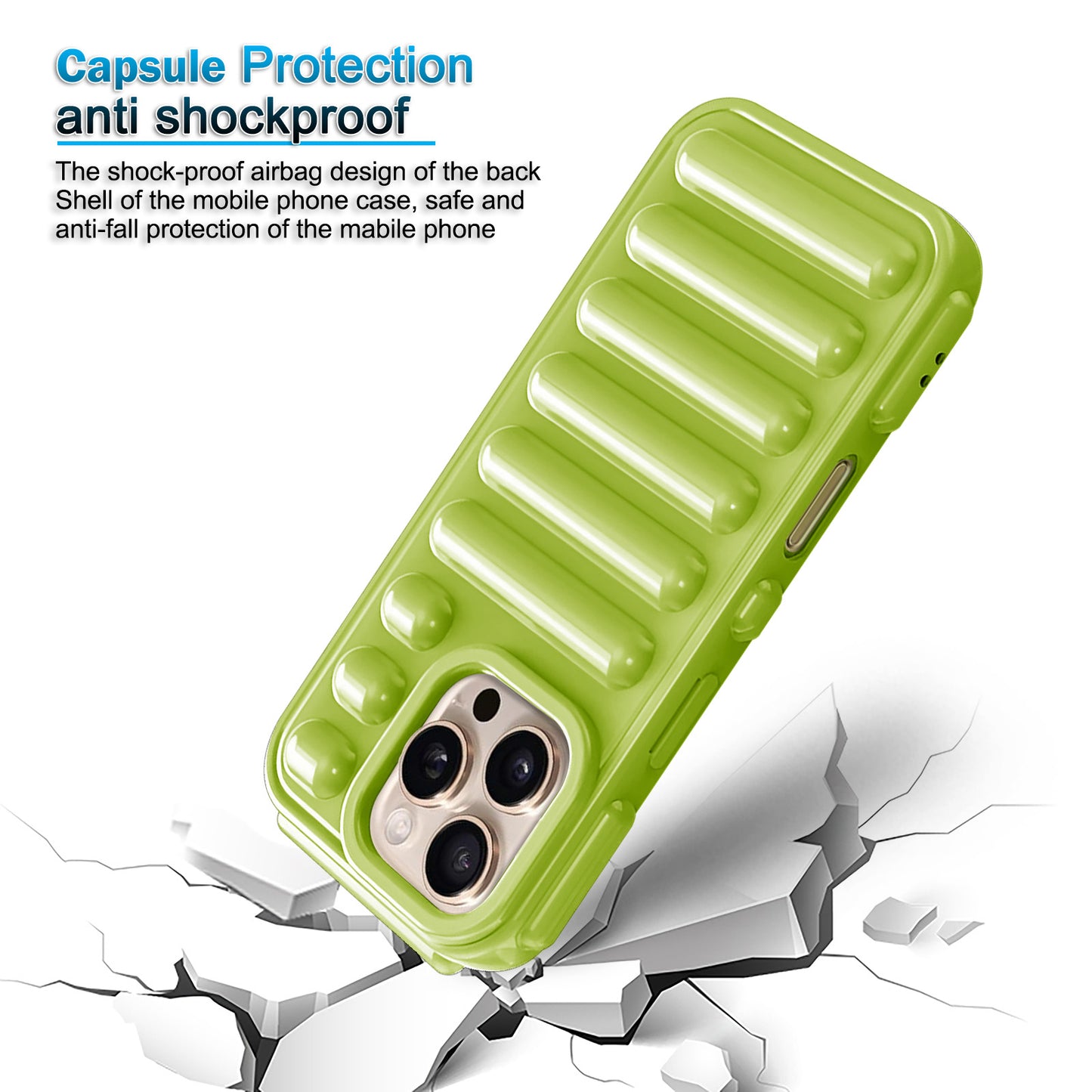 Capsule Design Case For Apple iPhone 16 Pro Max