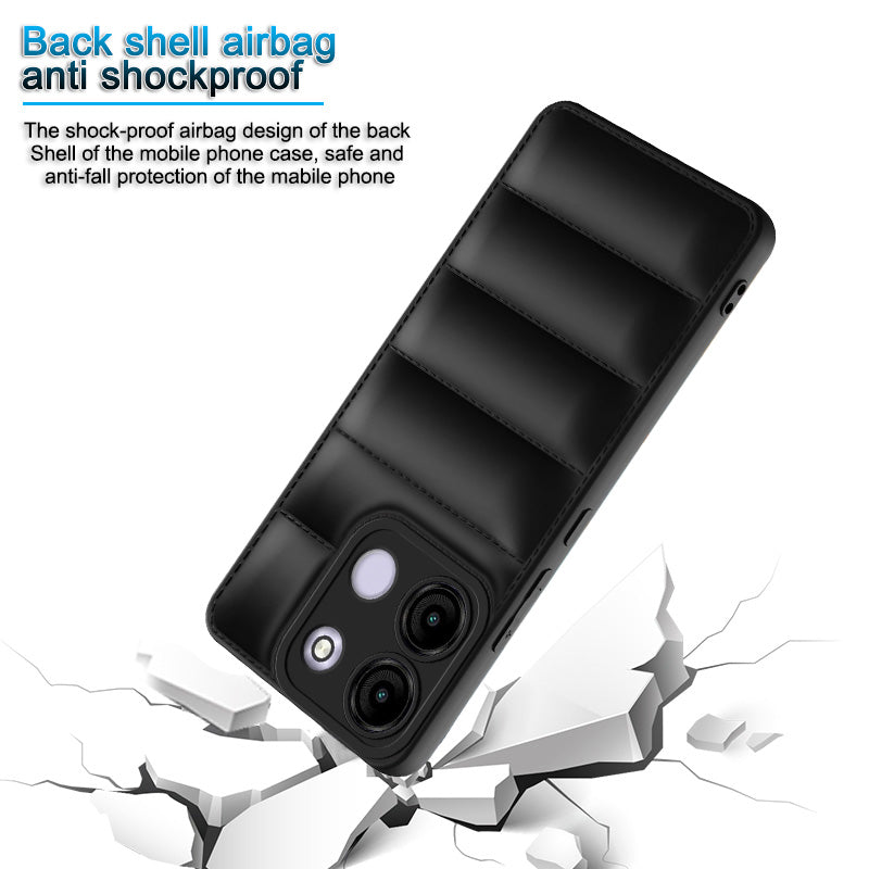 Puffer Back Cover for iTel A60s