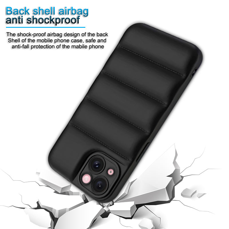 Puffer Back Cover for Apple iPhone 15 Plus